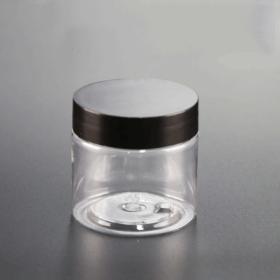 80ml 120ml Cereals Nuts PET Plastic Jars Transparent UV Plating