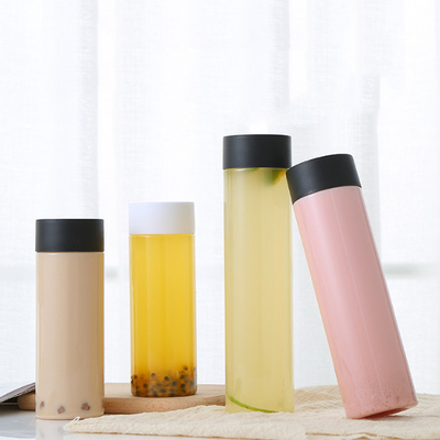 10oz Plastic Juice Smoothies Milk Tea Pet Bottle Food Grade Iced Tea