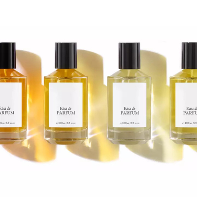 Custom Luxury 15mm Crimping Neck Glass Cosmetic Containers Thick Glass Material Perfume Bottles