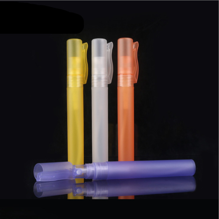 Mini PP Atomizer Refillable Perfume Pen Spray 5ml 10ml detergent bottle