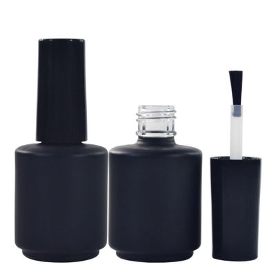 Good price Nagellack-Flaschen-Gel 7.6*3,2cm des Schwarz-10ml mit Überwurfmutter Online