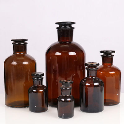 Good price Antitear 8OZ Amber Reagent Bottle ISO-Glas Online