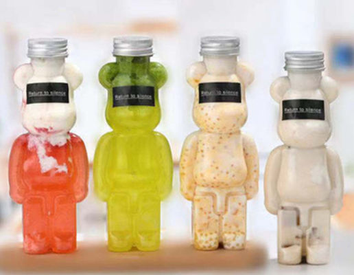 Good price Nahrungsmittelgrad-Plastikgetränk füllt Squeezable 23.3oz 16 Unze Honey Bear Bottles ab Online
