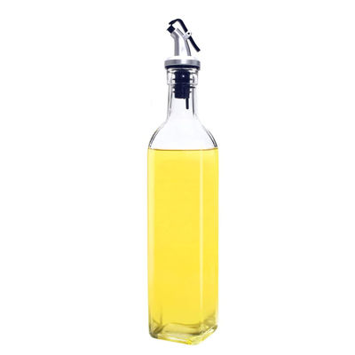 Good price 350ml 500ml verdickte Crystal Glass Bottles Olive Oil- und Essig-Zufuhr-Satz Online