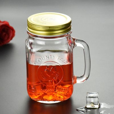 Good price Speicher des Glas-ISO14001 füllt Crackproof-Land angemessenen Mason Jar Mugs 5.25in ab Online