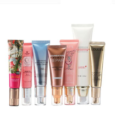 Good price HDPE LLDPE luftloses Pumpenrohr kosmetisches verpackendes leeres kundenspezifisches 13oz Online