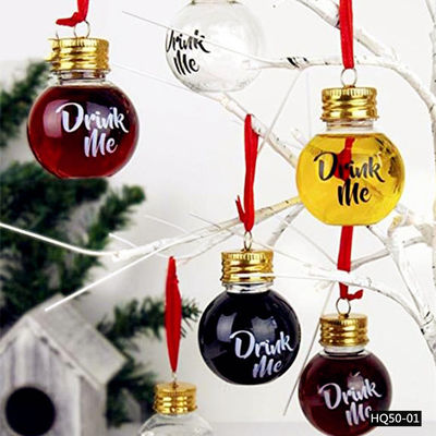 Good price ODM-dekoratives Plastikgetränk füllt geformte Plastikflaschen des Ball-1.7oz ab Online