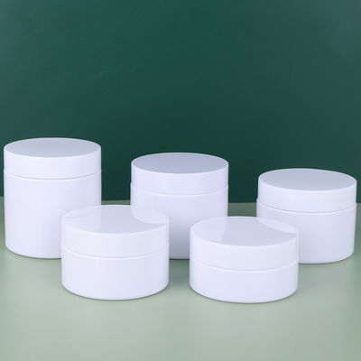 Good price Kundenspezifischer kosmetischer weißer pp. Körper-Cremetiegel Logo Pet Plastic Storage Jars Online
