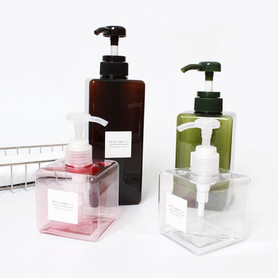 Good price 450ml PETG Schaum-Pumpen-Plastikflaschen des Quadrat-Seifenspender-650ML 250ml Online